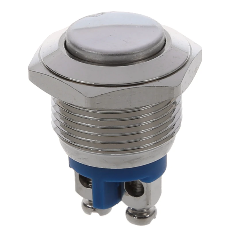 Normally Open NO N/O 16mm Metal Momentary Round Push Button Switch AC 250V 3A | Обустройство дома