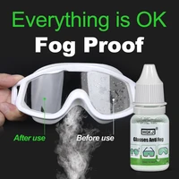hgkj 10ml anti fog defogger solid state defog for swim eyeglass lens cleaner oleophobic coating car windscreen mist