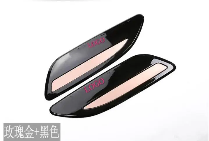 Для Land Rover Range Velar 2017 2018 автомобильные аксессуары ABS Хромированная вытяжка