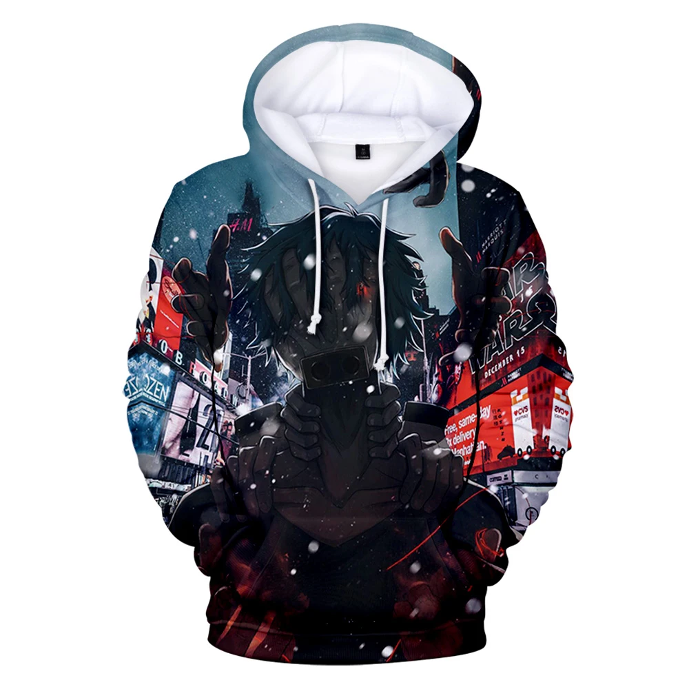 

2021 Spring and Autumn Anime Series 3D Digital Print Hoodie Street Wearing Style Men's and Women's Sweatshirts Boys and Girls Ho