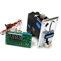 6 kindsmulti coin acceptor selector ch 926 and jy 15a timer control board timer for arcade vending machine currency mechanisms