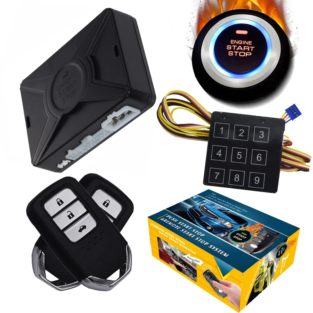 Кардо запуска двигателя остановка кнопка двигатель дистанционного пуска pke