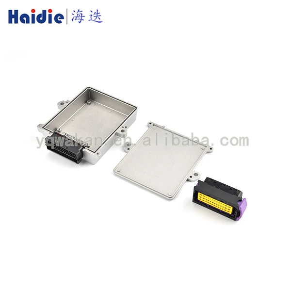 Бесплатная доставка 1 комплект 39pin ECU разъем модифицированный алюминиевый корпус