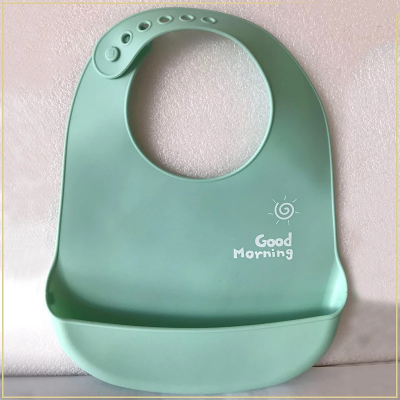 34 Colors Adjustable Baby Bibs Waterproof Silicone Feeding Baby Saliva Towel Newborn Cartoon Waterproof Aprons Baby Bibs