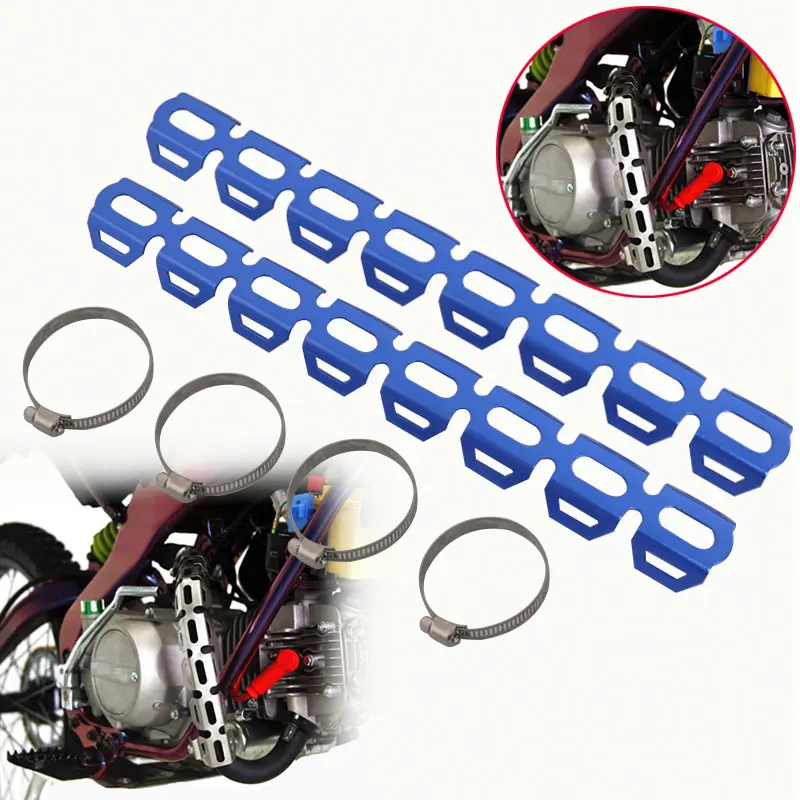 

Motorcycle Curved Exhaust Muffler Pipe Heat Shield Cover Guard Protector Accessories For BMW R1200 GS F800 GS F700 GS F650 GS