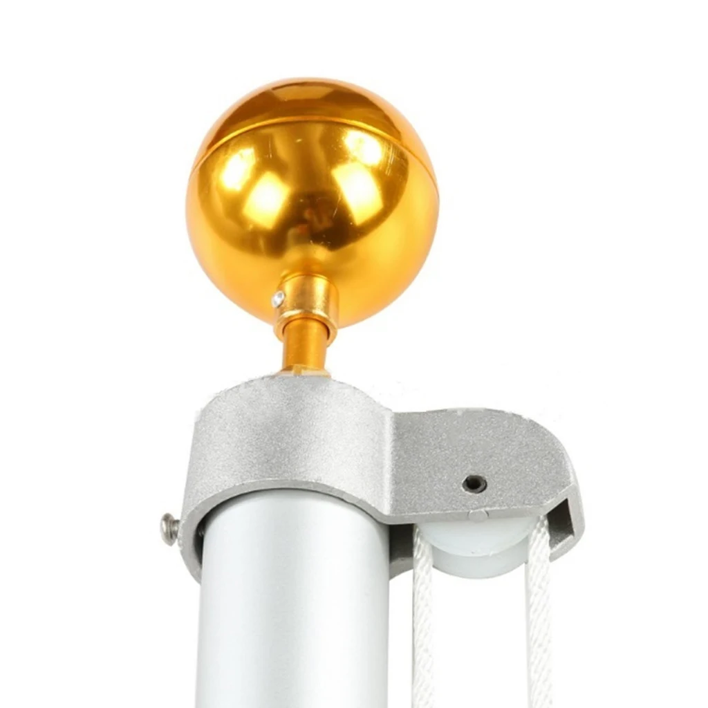 Флагшток стационарный шкив для грузовика 2 дюйма стиль крышки внешнего