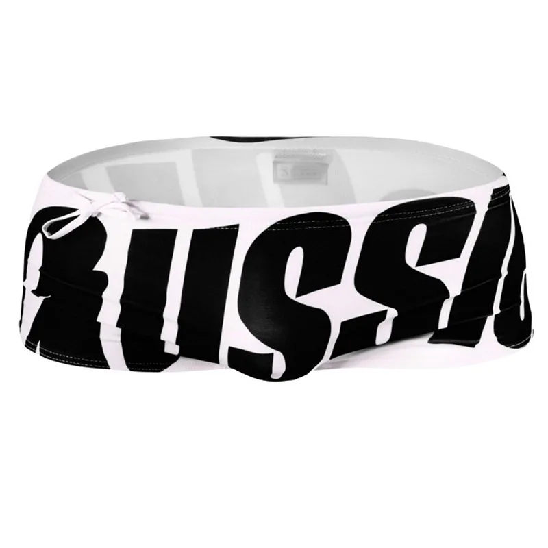 Новая мужская одежда для плавания, для пляжа, для серфинга, сексуальный купальный костюм, летние мужские плавки, Шорты для плавания, костюмы для плавания, Короткие трусы, с надписью Sunga - Цвет: 05
