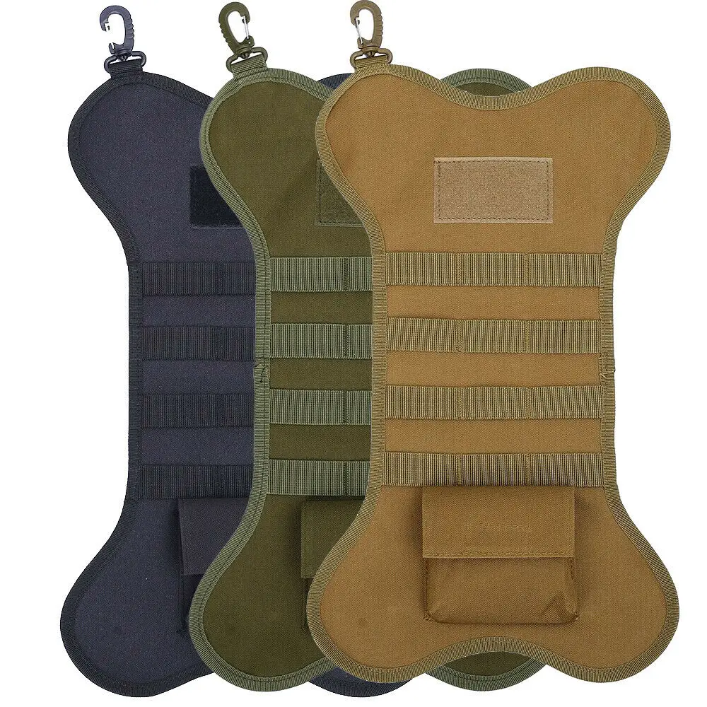 Подвесная тактическая Рождественская сумка для чулок в форме кости собак