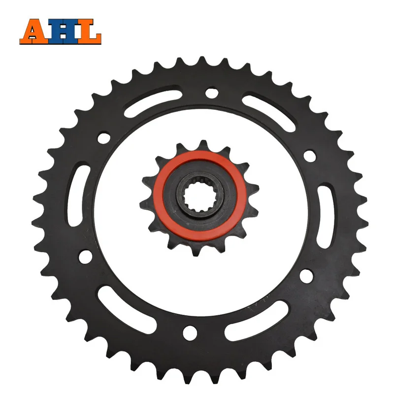 Передняя и задняя звездочки AHL комплект для SUZUKI DRZ400 DR Z400 type 520 41 14 зубьев за