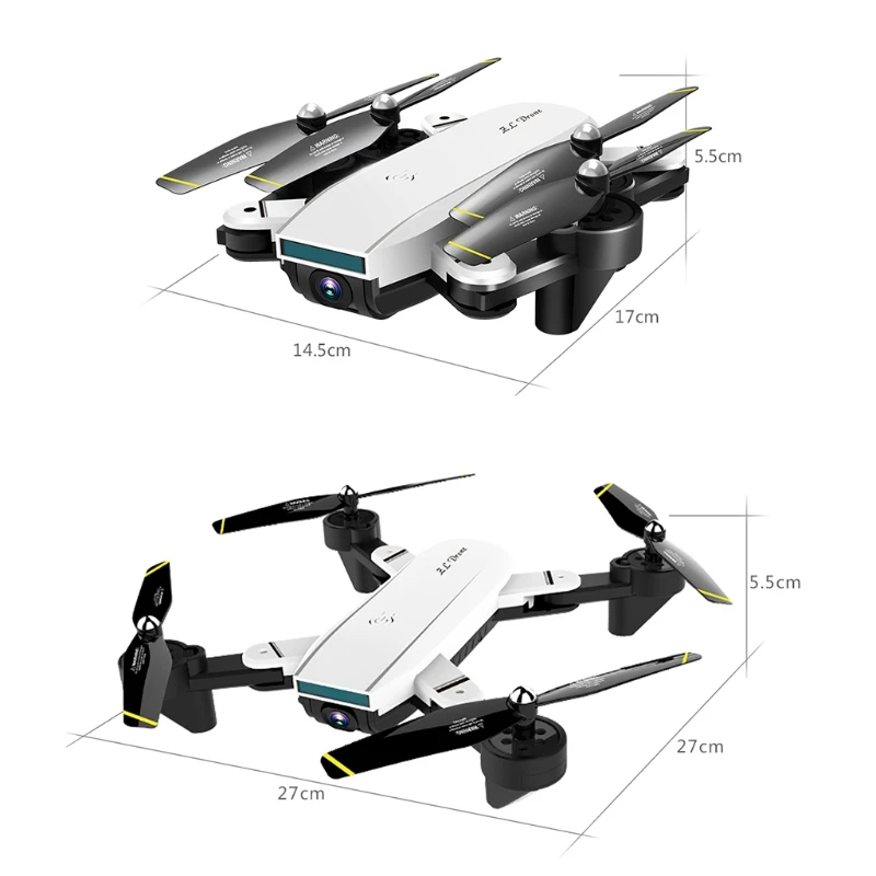 

SG700-D Mini WiFi FPV RC Drone 1080P Wide Angle Camera Foldable Arm F3ME