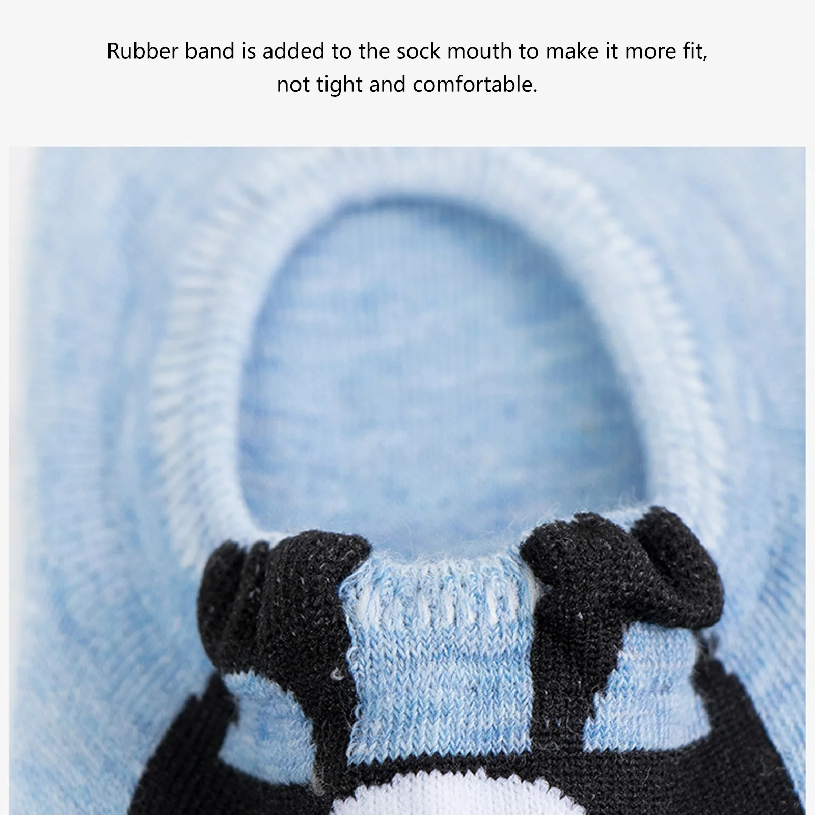 

5 Pieces Women's Socks Cotton Cute Cartoon Embroidered Funny Short Socks Funny Spring Dog Rabbit Panda Low Cut Short Sock Happy