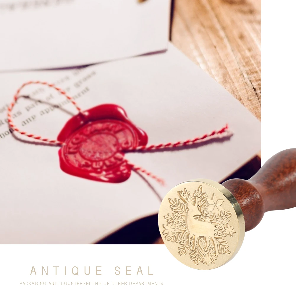 30 мм Ретро Лаковое уплотнение ручной работы DIY литературная ручная учетная