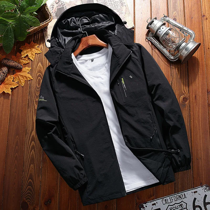Новая демисезонная Мужская и Женская куртка ветровка для спорта на открытом