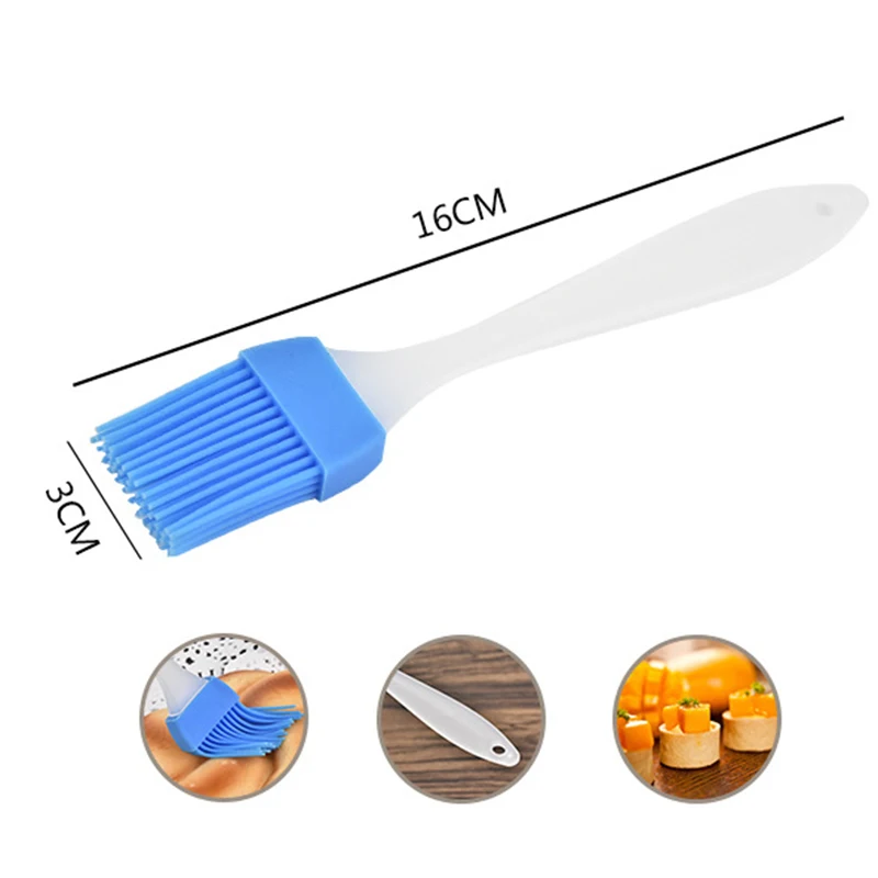 

Silicone Baking Tray Cake Brush Pastry Cookie Cream Brushes Barbecue Butter Cooking Accessories Heat-resistant Home Kitchen Tool
