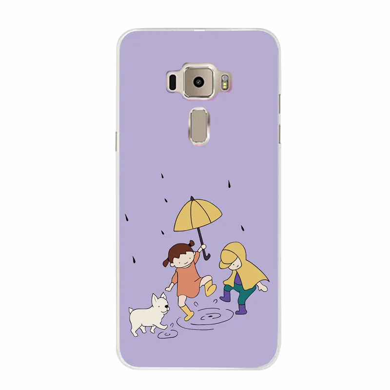 Чехол для телефона Asus Zenfone 3 ZE552KL силиконовый мягкий чехол из ТПУ ZE 552KL Funda Coque Painted |