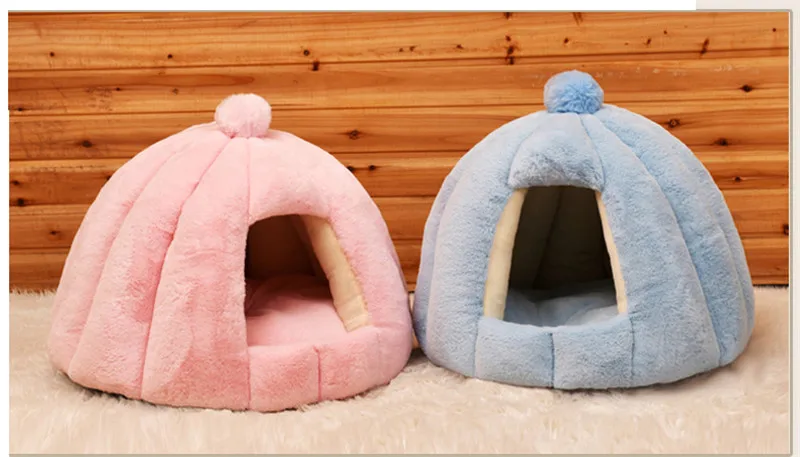 Pet Cat Cave палатка дом Питомник зимняя одежда для собак гнездо складной спальный шезлонг коврик щенок высокого качества корзина маленькая собака кошка кровать