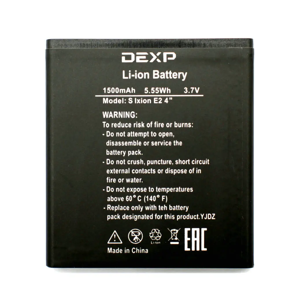 1 шт. высокое качество новый оригинальный аккумулятор S Ixion E2 4 &quotдля DEXP 4&quot Φ +