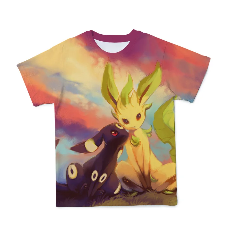 

3D Print O-Neck Children T Shirt Girls And Boys Summer Loose T-shirt Fashion All-Match Style Kids Clothes Hot Sale Elves Tops