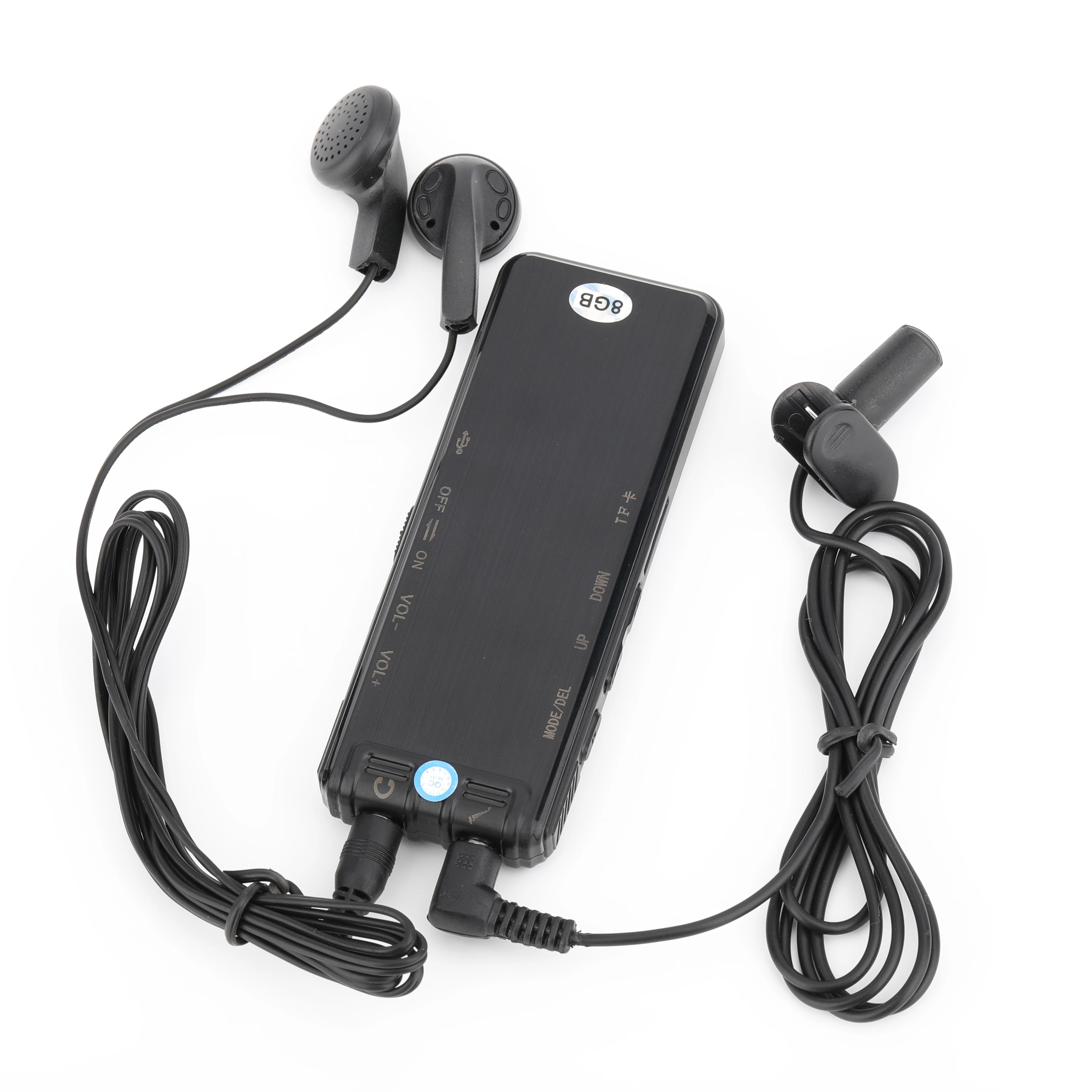 

NEW Voice Recorder LCD Screen Rechargeable Digital Audio Sound Recording MP3 Player