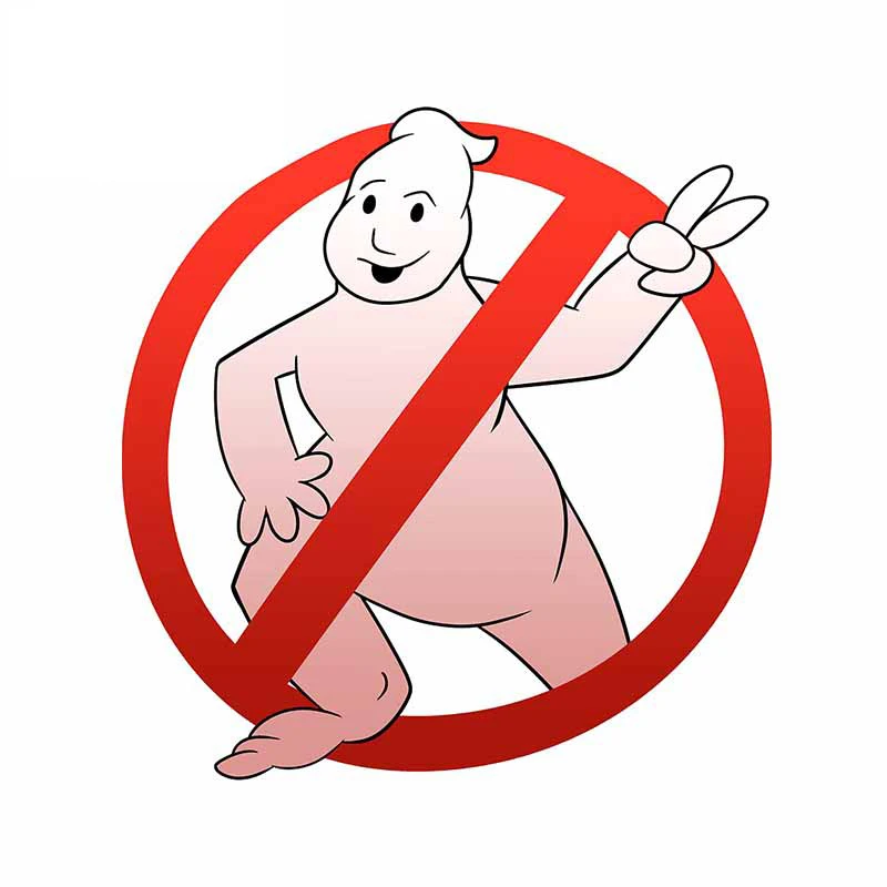 

Cool Ghostbusters Funny Car Stickers and Decals Window Trunk Laptop Car Styling Creative Decoration