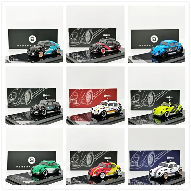 Модель Inspire 1:64 RWB Beetle синяя черная/зеленая/белая/красная литая модель