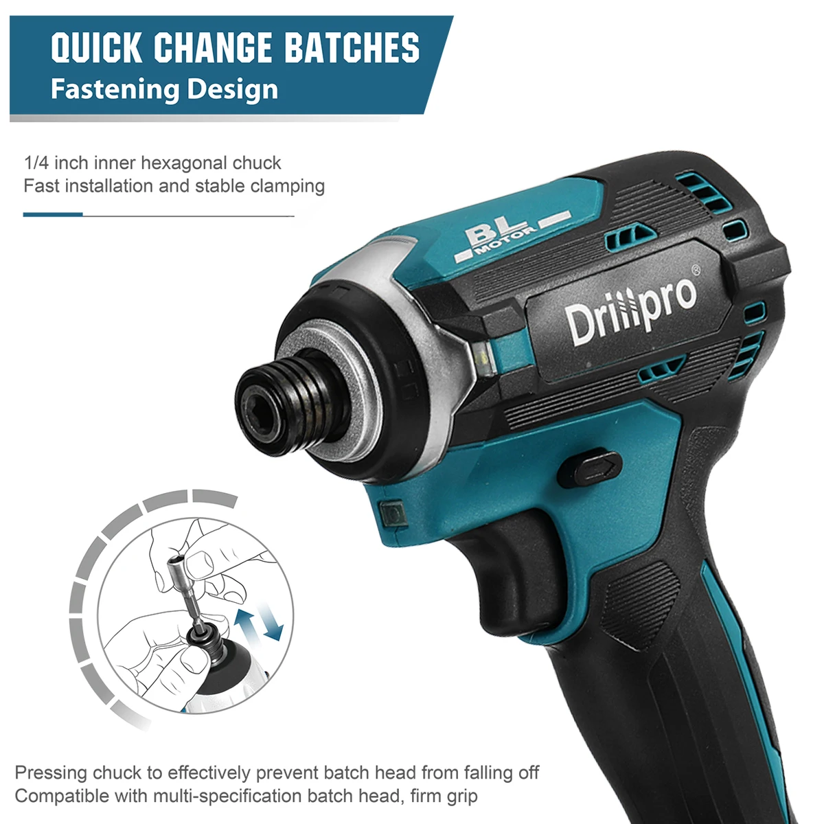 Беспроводная электрическая отвертка Drillpro