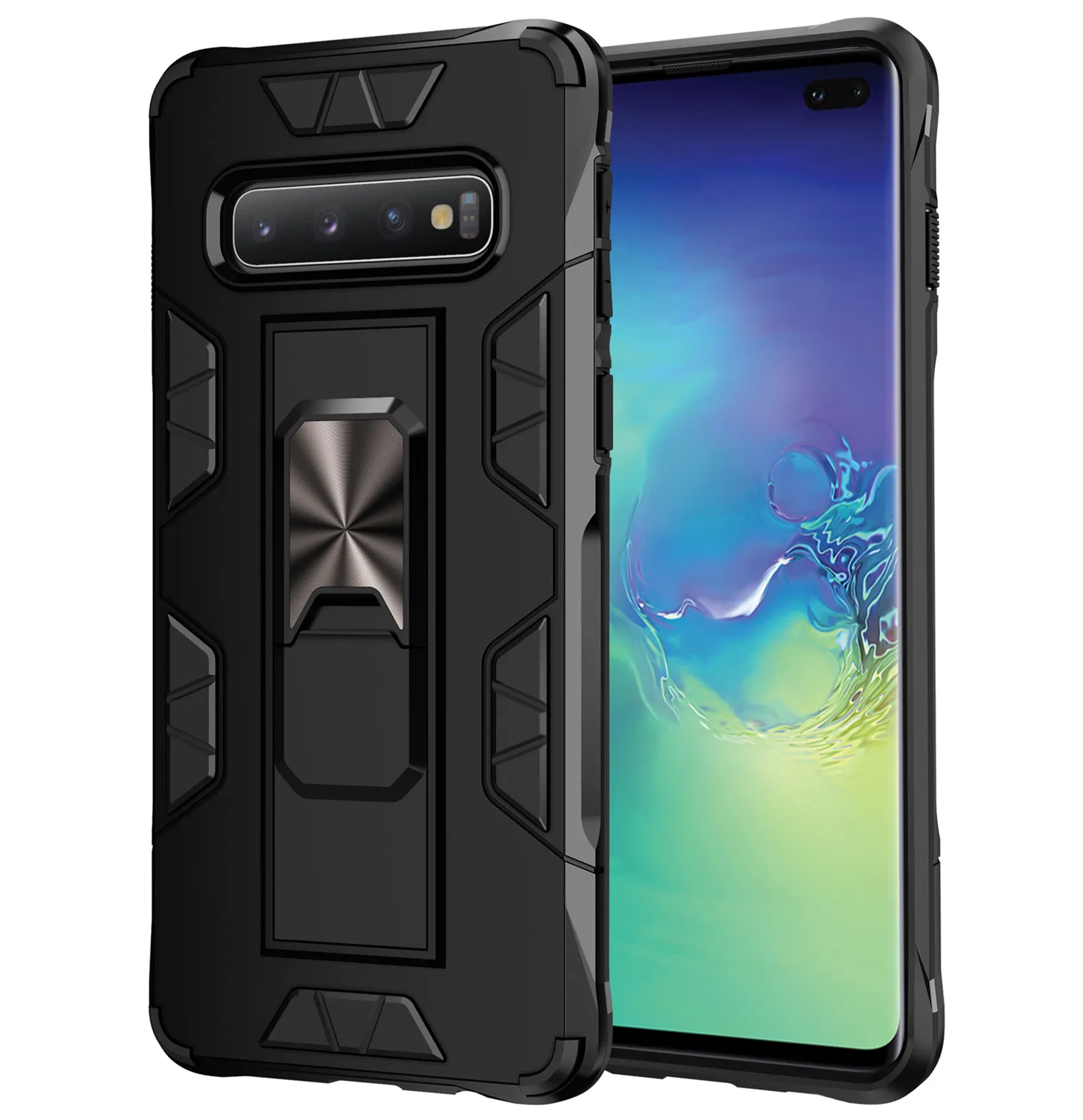 Для Samsung Galaxy S10E S10 E S9 S8 Plus Note 9 противоударный чехол для A7 A9 J6 J4 A8 2018 A8S подставка