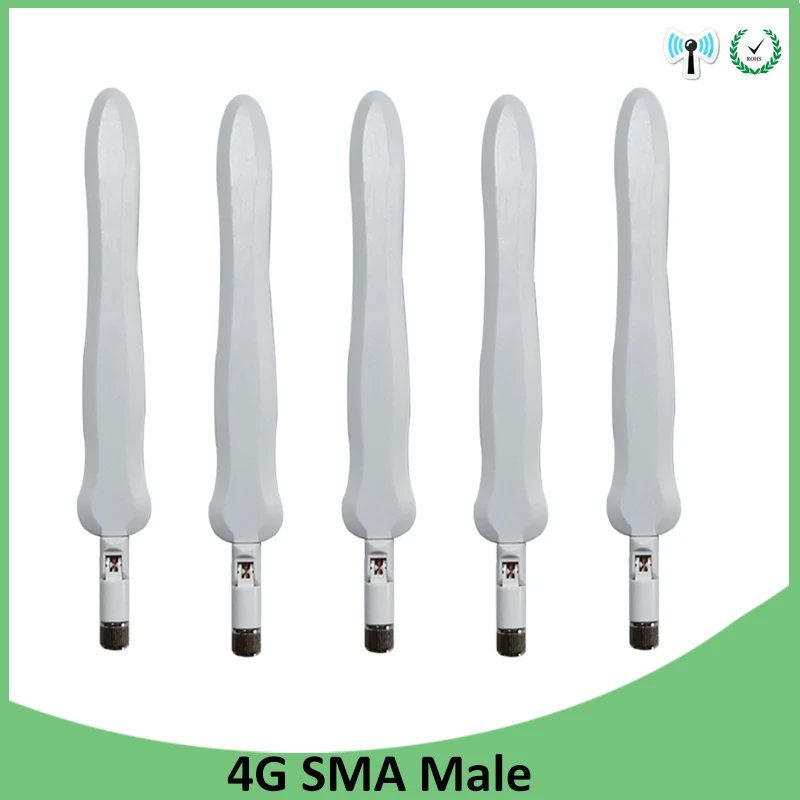 5 шт. 4G LTE антенна SMA разъем 10DBI 3G антенны внешняя направленная Водонепроницаемая