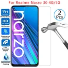Чехол для realme narzo 30 5g, защитная пленка для экрана, закаленное стекло для realmi narzo30 6,5, защитный чехол для телефона realmy realne