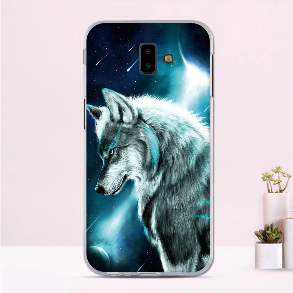 Чехол для Samsung Galaxy J6 Plus 6 0 дюйма мягкий чехол из ТПУ защитный силиконовый