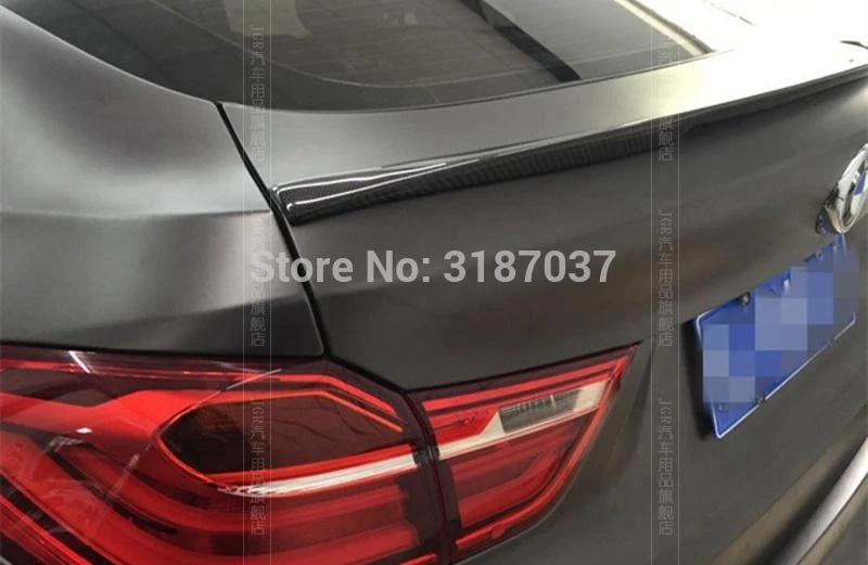 Спойлер для BMW X4 F26 2015 2016 АБС пластик Неокрашенный задний спойлер на крыло крышу