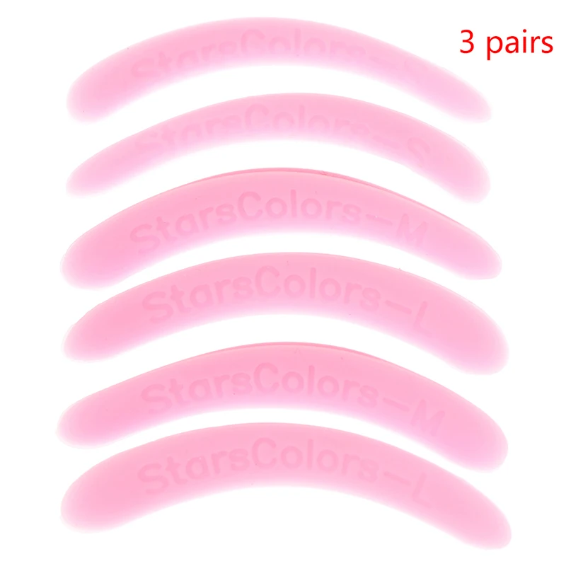 3 пары силиконовая ресница Перманентная завивка для завивки подтягивание корней
