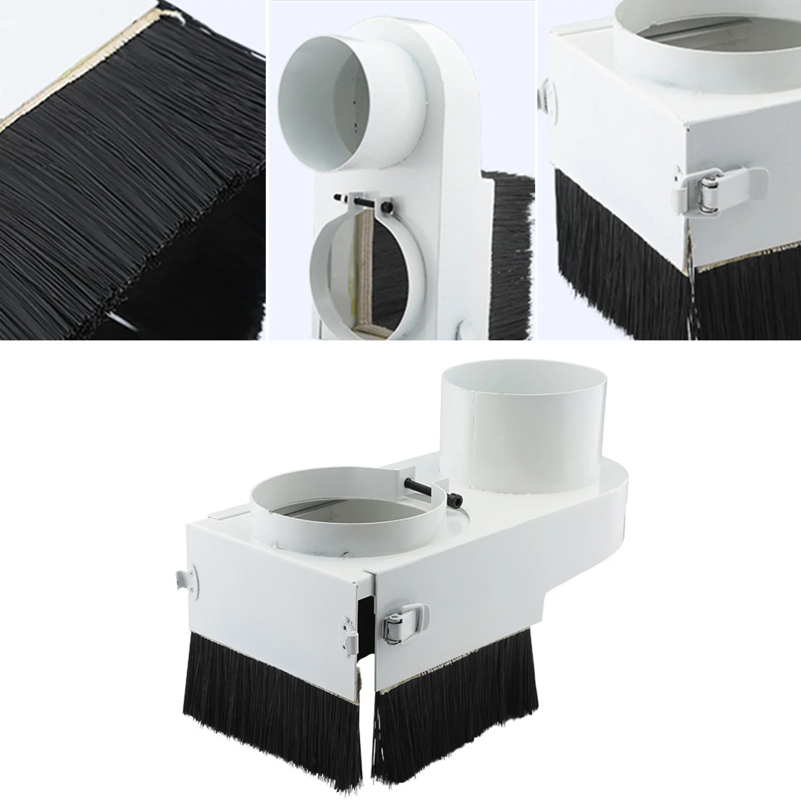 

Пылесборник 100 мм, пылесборник, щетка для ЧПУ Шпиндельный двигатель, фрезерный станок, маршрутизатор, Деревообрабатывающие инструменты