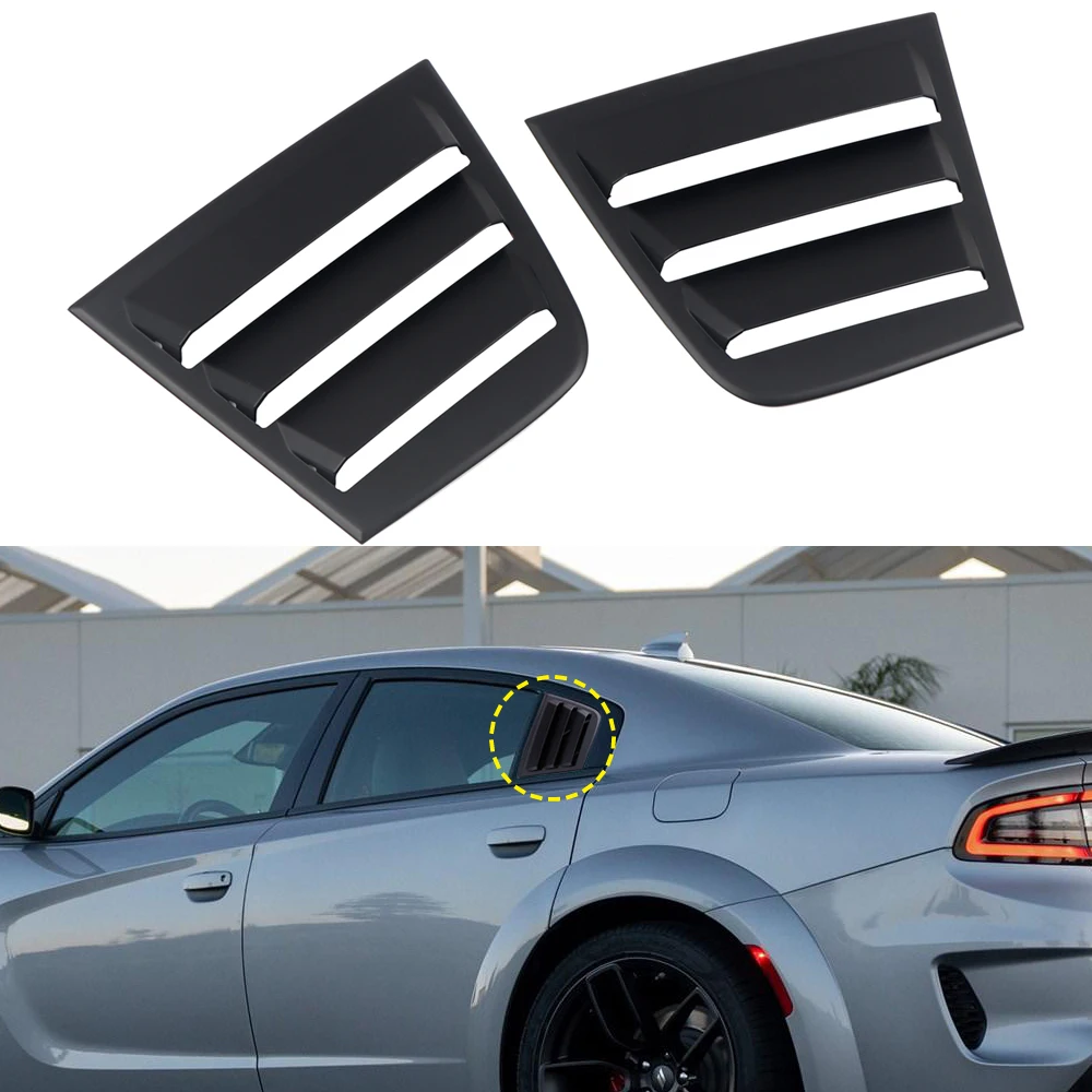

Автомобильные товары, подходят для Dodge Charger LD 2011-2020, аксессуары, боковое вентиляционное отверстие, оконные жалюзи, декоративная крышка, 2 шт., ...