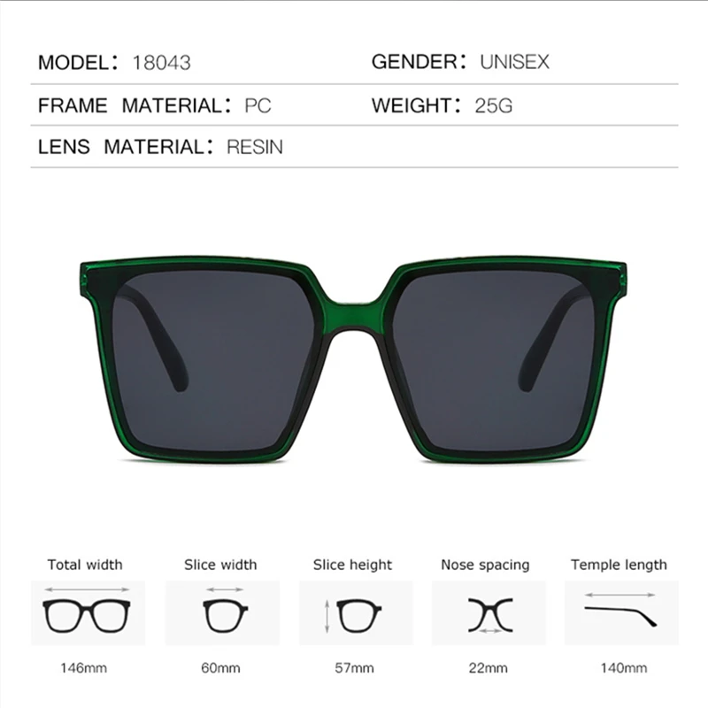 

Elegant Butterfly Shape Oversized Womens Sunglasses OL Style PC Frame Decorative Sun Glasses For Travel Seaside UV400