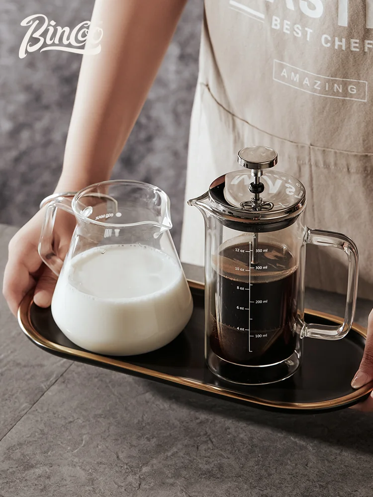 

Método de fabricação de café mão imprensa pote doméstico café que faz o tipo filtro aparelho copo de filtro de café chá conjunto