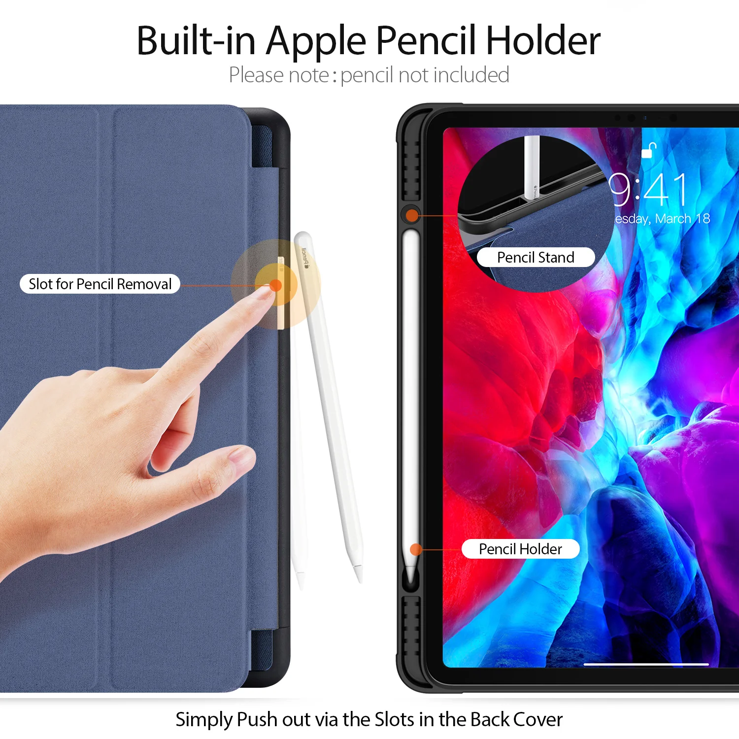 Для Apple iPad Pro 12 9 2018 A1895 A1983 Чехол класса люкс из искусственной кожи Смарт флип чехол