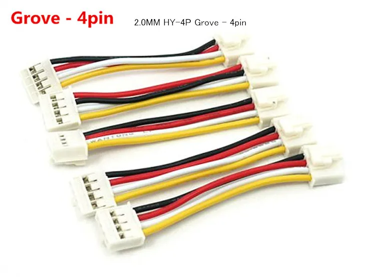 5X2 0 мм флуоресцентная-4-контактный гнездовой разъем провод 5 см 50 10 100 24AWG |