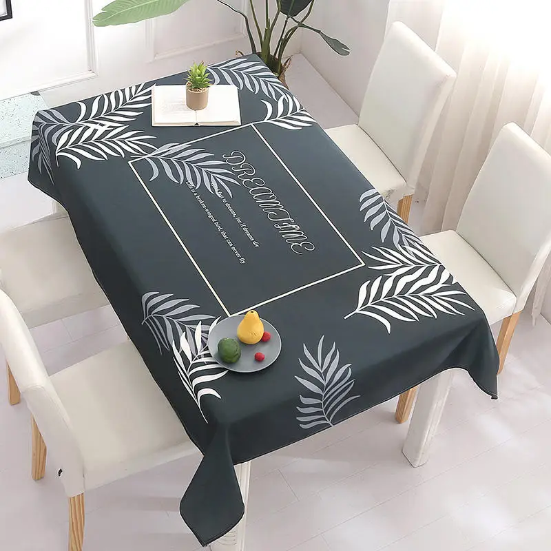

2021New Tablecloth Kitchen Dining Table And Chair Covers Of The Same Style