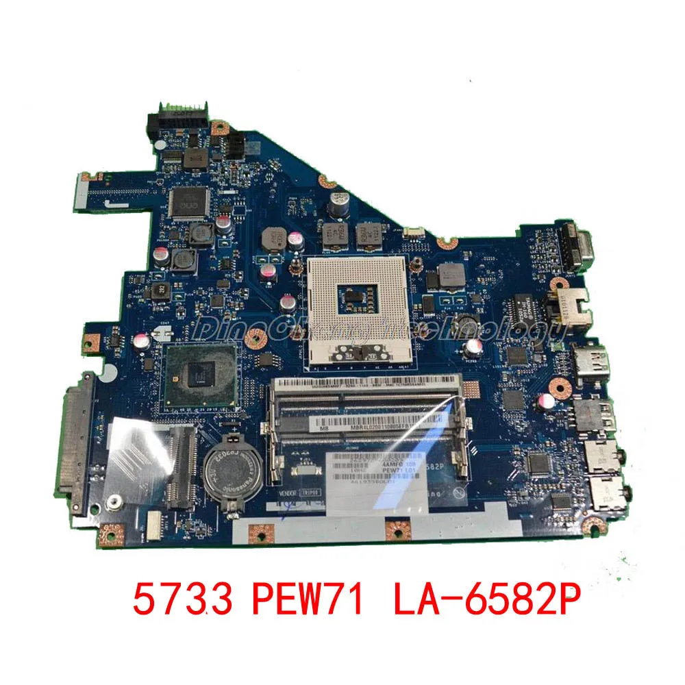 

Материнская плата для ноутбука Acer 5733, олово-металлическая материнская плата MBR4L02001 HM55 DDR3, 100% полностью протестированная