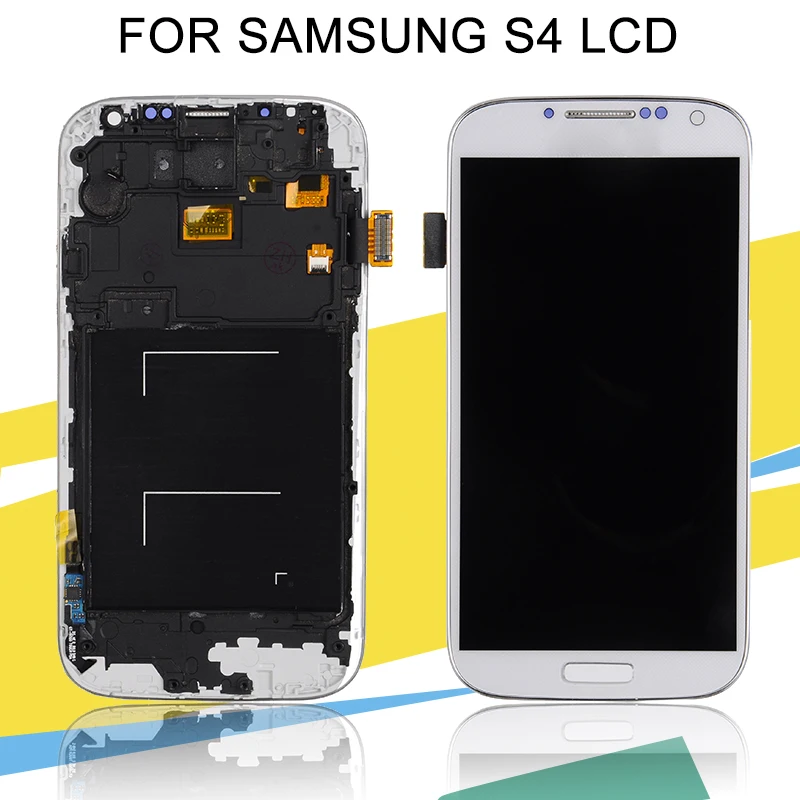 1 шт. I9505 дисплей HH для samsung Galaxy S4 дисплей I9500 I337 I545 Lcd кодирующий преобразователь сенсорного экрана в сборе с рамкой+ Инструменты