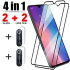 Защитное стекло 4 в 1 для xiaomi MI 11 10 9 lite 9 SE, стекло для защиты экрана объектива камеры Xiaomi MI 10T 9T pro 10T A3 A2 lite