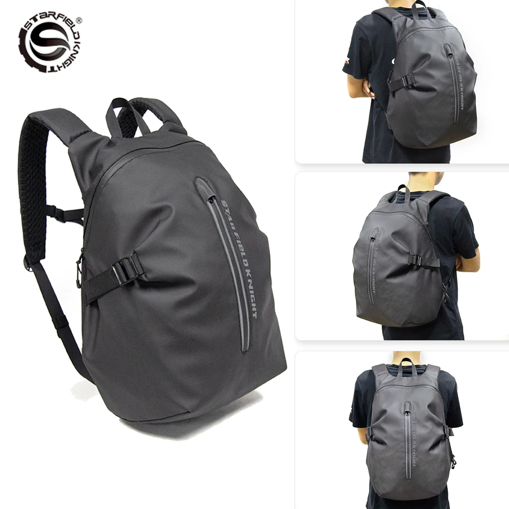 Новая мотоциклетная сумка для шлема Большой Вместительный мотоциклетный рюкзак