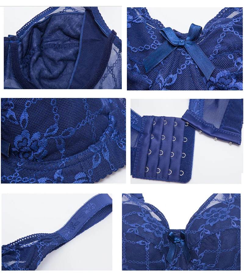 Бюстгальтер пуш ап женский кружевной пикантное нижнее белье с косточками