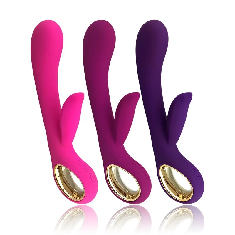 

New Women's Silicone AV Vibration Stick Double Electric Shock Massage Stick Adult Sex Fun Supplies Manufacturers Wholesale