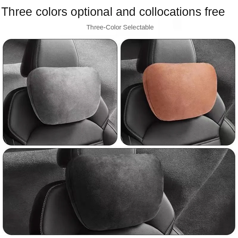 

Top Quality Car Headrest Neck Support Seat / Maybach Design S Class Soft Universal Adjustable Car Pillow Neck Rest Cushion