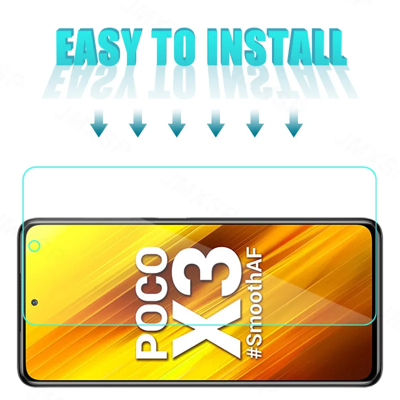 

Tempered Glass For Xiaomi Poco X3 NFC Pro X2 Protective Glass For Xiaomi Mi Max 2 3 Mi Mix 2 2S 3 Camera Glass Film Full Cover