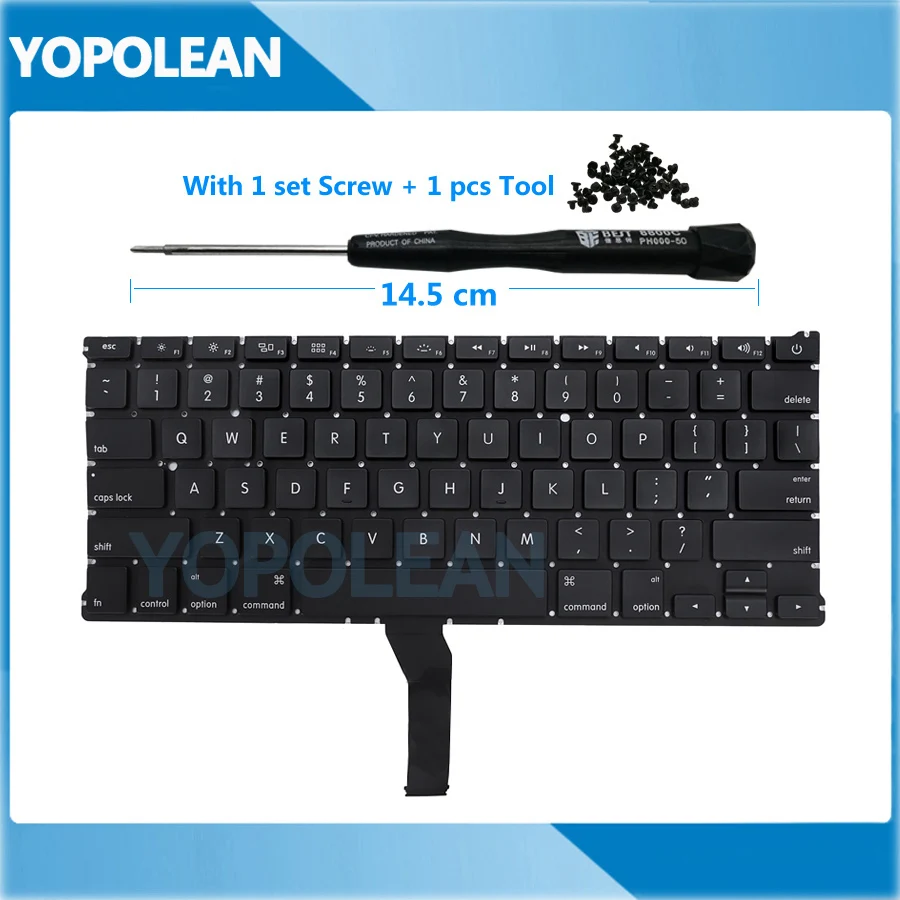 Новая замена клавиатуры с винтом для Macbook Air 13 &quotA1369 A1466 2011 2012 2013 2014 2015