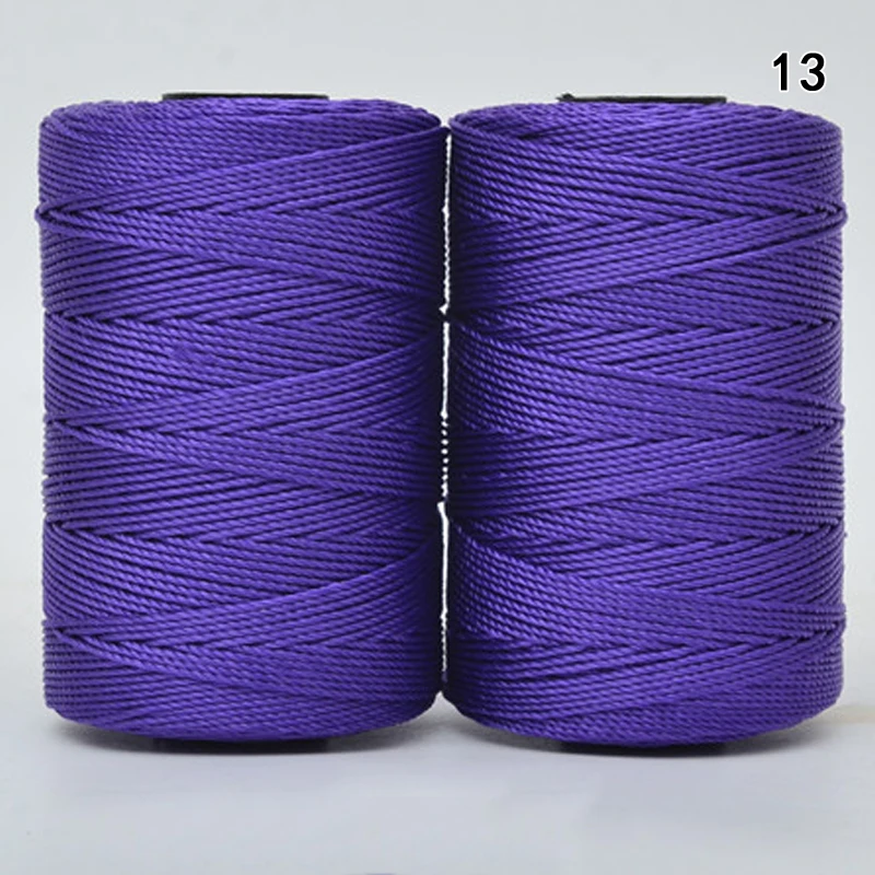 1 рулон 5 мм три витых веревки из смесового хлопка однотонный шнур для рукоделия