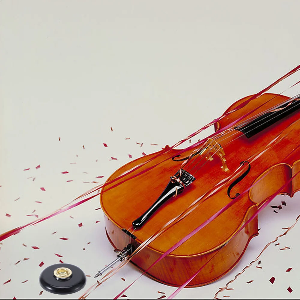 

Cello Bass Stop End Pin Stand Holder (Black)